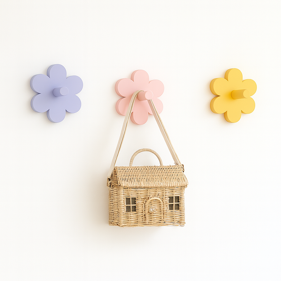 Flower Wall Hook  (1pce)
