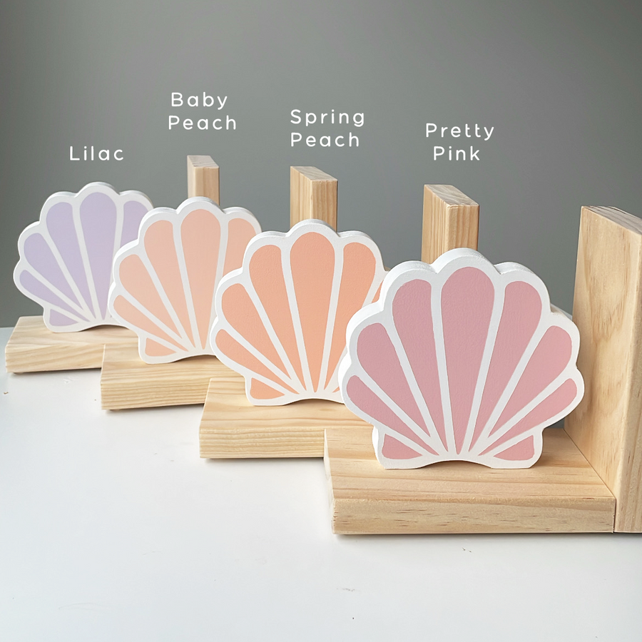 Mermaid Shell Bookends
