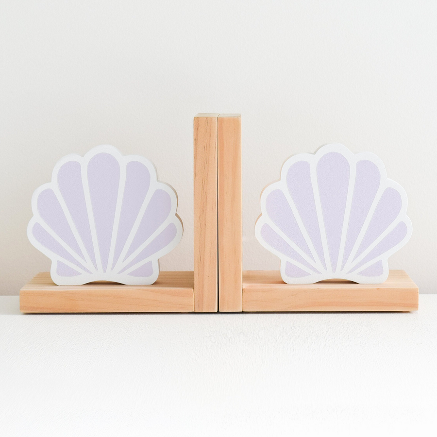 Mermaid Shell Bookends