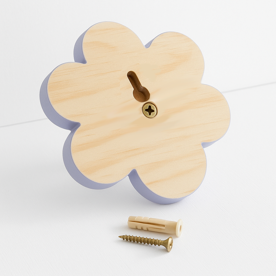 Flower Wall Hook  (1pce)