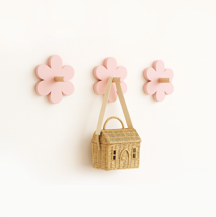 Flower Wall Hook  (1pce)