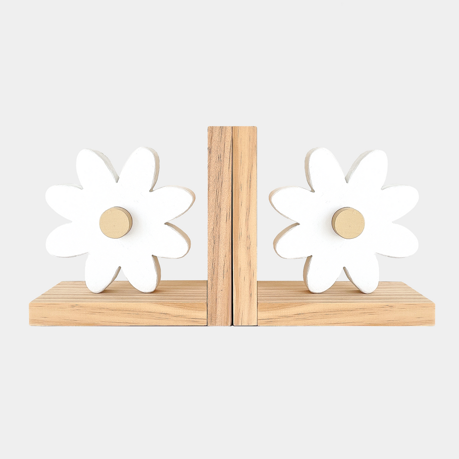 Daisy Bookends - Gold